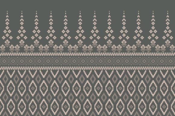 Beautiful Thai Knitted Embroidery