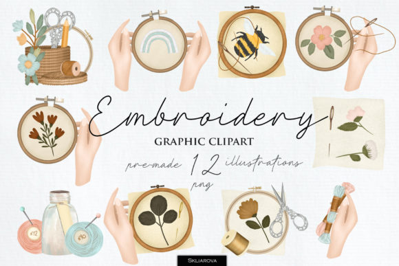 Embroidery Graphic Clipart Review