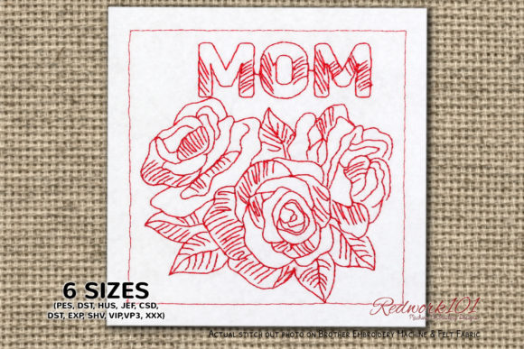Mom Alphabet with Roses: A Designer’s Review for Apparel