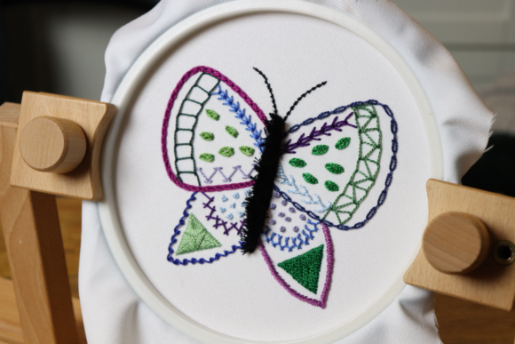 Reviewing 20 Intermediate Embroidery Stitches